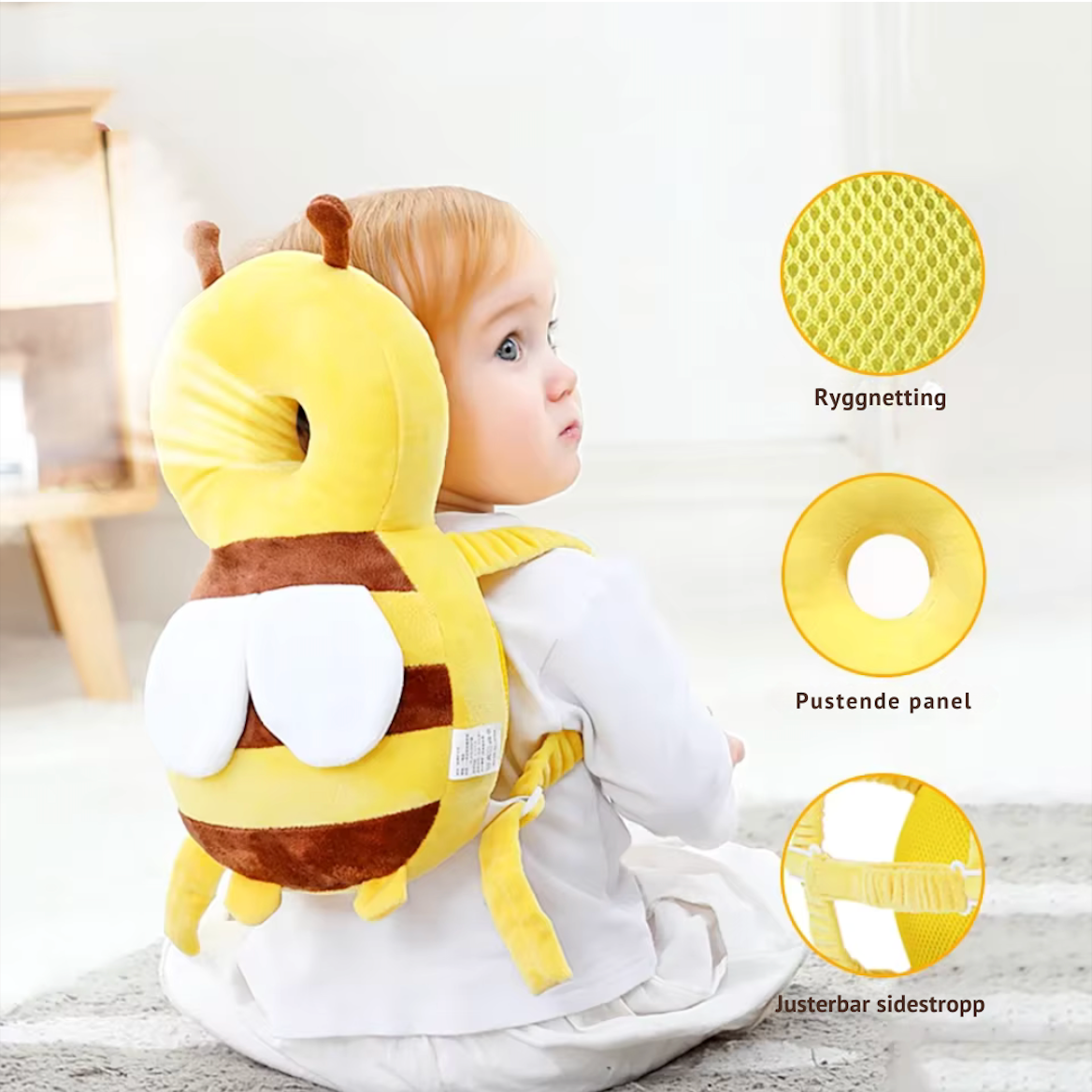 Sikkerhetsryggsekk for baby