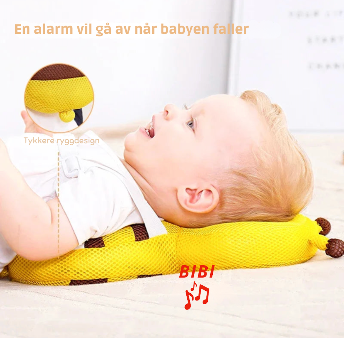 Sikkerhetsryggsekk for baby